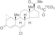 Cyproterone Acetate-13C2,d3