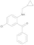 2-Cyclopropylmethylamino-5-chlorobenzophenone