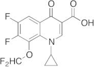 1-Cyclopropyl-8-(difluoromethoxy)-6,7-difluoro-1,4-dihydro-4-oxo-3-quinolinecarboxylic Acid