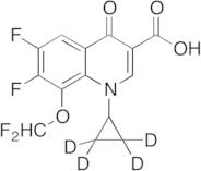 1-Cyclopropyl-8-(difluoromethoxy)-6,7-difluoro-1,4-dihydro-4-oxo-3-quinolinecarboxylic Acid-d4