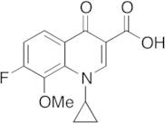 1-Cyclopropyl-7-fluoro-1,4-dihydro-8-methoxy-4-oxo-3-quinolinecarboxylic Acid