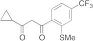 1-Cyclopropyl-3-[2-(methylthio)-4-(trifluoromethyl)phenyl]-1,3-propanedione