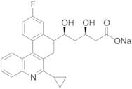 (3R,5S)-5-(6-Cyclopropyl-10-fluoro-7,8-dihydrobenzo[k]phenanthridin-8-yl)-3,5-dihydroxypentanoic Acid Sodium Salt