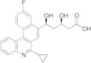 (3R,5S)-5-(6-Cyclopropyl-10-fluorobenzo[k]phenanthridin-8-yl)-3,5-dihydroxypentanoic Acid