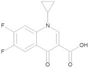 1-Cyclopropyl-6,7-difluoro-1,4-dihydro-4-oxoquinoline-3-carboxylic Acid