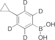 4-Cyclopropylphenylboronic Acid-d4