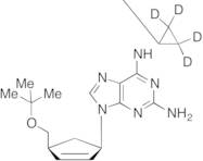N6-Cyclopropyl-9-[(1R,4S)-4-[(1,1-dimethylethoxy)methyl]-2-cyclopenten-1-yl]-9H-purine-2,6-diamine-d4