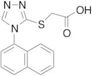 2-[[4-(1-Naphthalenyl)-4H-1,2,4-triazol-3-yl]thio]-acetic Acid
