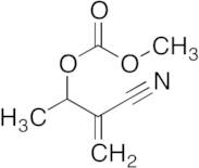 2-Cyano-1-methyl-2-propen-1-yl Methyl Ester Carbonic Acid