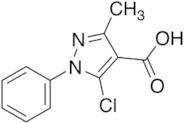 5-Chloro-3-methyl-1-phenyl-1H-pyrazole-4-carboxylic Acid