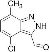 4-Chloro-7-methyl-3-formyl (1H)Indazole