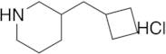 3-(Cyclobutylmethyl)piperidine hydrochloride