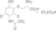 3-Cysteinylacetaminophen-D5 (major), Trifluoroacetic Acid Salt