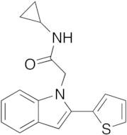 N-Cyclopropyl-2-(2-thienyl)-1H-pyrrolo[2,3-b]pyridine-1-acetamide