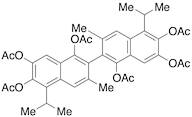 3,3'-Dimethyl-5,5'-bis(1-methylethyl)-[2,2'-binaphthalene]-1,1',6,6',7,7'-hexol Hexaacetate