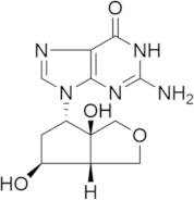 9-[(3aS,4S,6S,6aR)-3a,6-Dihydroxyhexahydro-1H-cyclopenta[c]furan-4-yl]guanine