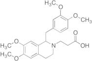 1-[(3,4-Dimethoxyphenyl)methyl]-3,4-dihydro-6,7-dimethoxy-2(1H)-isoquinolinepropanoic Acid