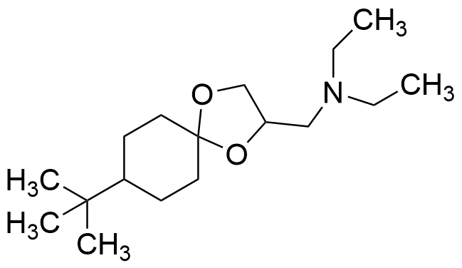 8-(1,1-Dimethylethyl)-N,N-diethyl-1,4-dioxaspiro[4.5]decane-2-methanamine