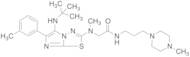 2-[[5-[(1,1-Dimethylethyl)amino]-6-(3-methylphenyl)imidazo[2,1-b]-1,3,4-thiadiazol-2-yl]methylamino]-N-[3-(4-methyl-1-piperazinyl)propyl]acetamide