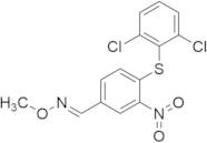 4-[(2,6-Dichlorophenyl)sulfanyl]-3-nitrobenzenecarbaldehyde O-methyloxime