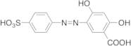 2,4-Dihydroxy-5-((4-sulfophenyl)diazenyl)benzoic Acid