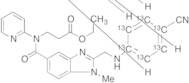 Deacetamidine Cyano Dabigatran Ethyl Ester-13C6