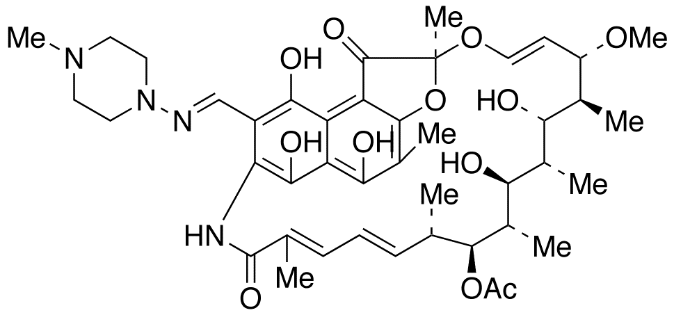25-Deacetyl-21-acetyl Rifampicin
