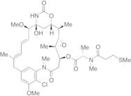 -Deacetyl-N2'-[3-(methylthio)-1-oxopropyl]-maytansine