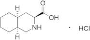 (3S,4aS,8aS)-Decahydroisoquinolinecarboxylic Acid, Hydrochloride Salt (90%)