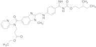 N-​[[2-​[[[4-​[Imino[[[(3-​methylpentyl)​oxy]​carbonyl]​amino]​methyl]​phenyl]​amino]​methyl]​-​1-​methyl-​1H-​benzimidazol-​5-​yl]​carbonyl]​-​N-​2-​pyridinyl-β-​Alanine Ethyl Ester