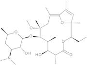 3-O-De(cladinosyl)-8,9,10,11-tetradehydro-9-deoxo-11,12-dideoxy-9,12-epoxy Clarithromycin