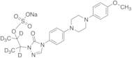 Sodium 3-(4-(4-(4-(4-Methoxyphenyl)piperazin-1-yl)phenyl)-5-oxo-4,5-dihydro-1H-1,2,4-triazol-1-yl)…