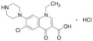 Defluoro-6-chloro Norfloxacin Hydrochloride