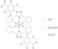 Deferasirox-D8 Ferrate(III) Tripotassium Complex Methanoate Hydrate