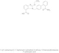 1-'[(2'-'Carbamoylbiphenyl-'4-'yl) methyl]'-'2-'ethoxybenzimidazole-'7-'carboxylic Acid