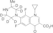 8-Demethoxy-8-fluoro Gatifloxacin-d7