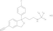 rac Demethyl Citalopram-d3 Hydrochloride