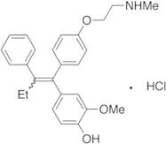 N-Demethyl-3-methoxy-4-hydroxytamoxifen Hydrochloride (E,Z mixture)
