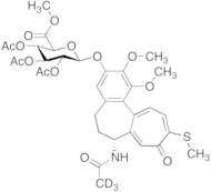 3-Demethyl Thiocolchicine-d3 2-O-(2,3,4-Tri-O-acetyl-Beta-D-glucuronide Methyl Ester)