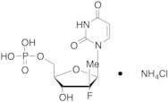 (2'R)-2'-Deoxy-2'-fluoro-2'-methyl-5'-uridylic Acid Ammonium Chloride Salt
