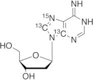 2'-Deoxyadenosine-13C2,15N