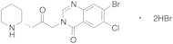 (-)-Deoxyhalofebrifugine Dihydrobromide