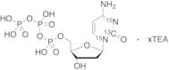 2’-Deoxycytidine 5’-Triphosphate-13C,15N2 Triethylamine