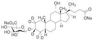 Deoxycholic Acid-2,2,3,4,4-d5 3-O-β-D-Glucuronide Disodium Salt