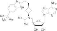 9-[5-Deoxy-5-[[cis-3-[2-[6-(1,1-dimethylethyl)-1H-benzimidazol-2-yl]ethyl]cyclobutyl](1-methylet...