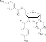 1-(2’-Deoxy-3’,5’-di-O-toluoyl-α-D-ribofuranosyl)-2-oxo-4-amino-1,2-dihydro-1,3,5-triazine-15N4