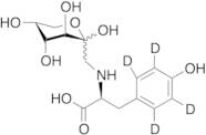 N-(1-Deoxy-D-fructos-1-yl)​-L-tyrosine-d4