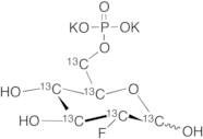 2-Deoxy-2-fluoro-D-glucose-13C6- 6-Phosphate Dipotassium Salt