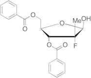 (2R)-2-Deoxy-2-fluoro-2-methyl-β-D-erythro-pentofuranose 3,5-Dibenzoate