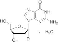 1'-Deoxyguanosine Monohydrate-1’-d